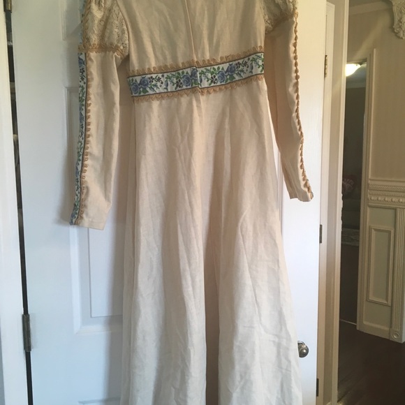 Vintage Gunny Sack Prom Dress 